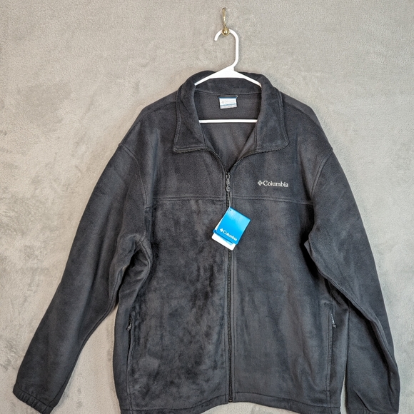Columbia, gray, fleece jacket, XXL, NWT - Picture 1 of 8